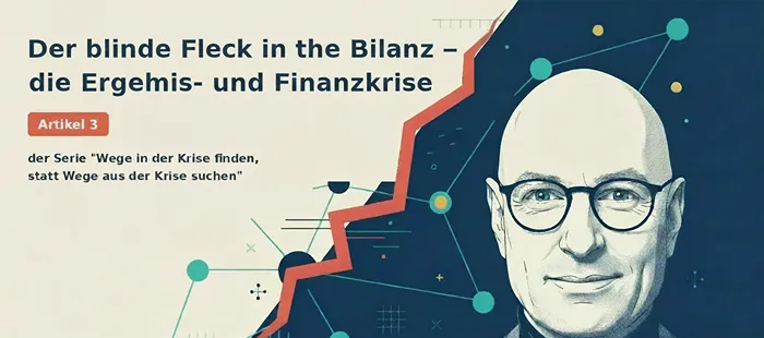 Ulrich Watermann vor einer Krisenkurve – Beitrag zur Ergebniskrise in Unternehmen und zu blinden Flecken in der Wertschöpfung.